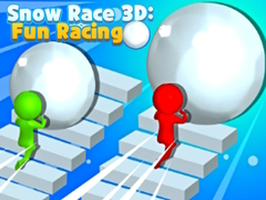 Hra Sněhový závod 3D: Zábavný závod