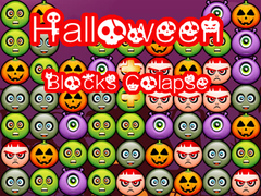 Hra Halloweenový kolaps bloků
