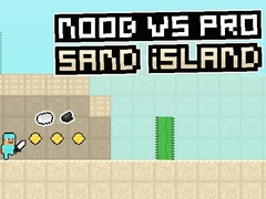 Hra Noob vs Pro: Písečný Ostrov