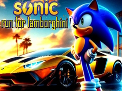 Hra Sonic Běží pro Lamborghini