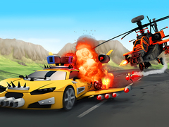 Hra Chaos Silniční Bojová Auto Závodění