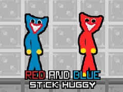Hra Červený a Modrý Klacek Objímání