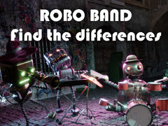 Hra Robot Banda - Najdi rozdíly