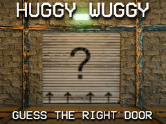 Hra Huggy Wuggy Uhádni správné dveře