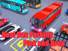 Hra Skutečné parkování autobusu: Vezmi a vysaď