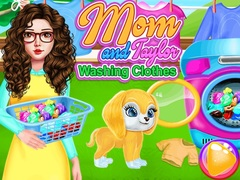 Hra Mama a Taylor perou prádlo