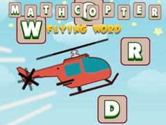 Hra Mathcopter: Létající Slovo