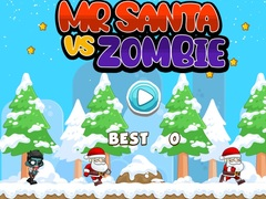 Hra Pan Santa vs Zombie