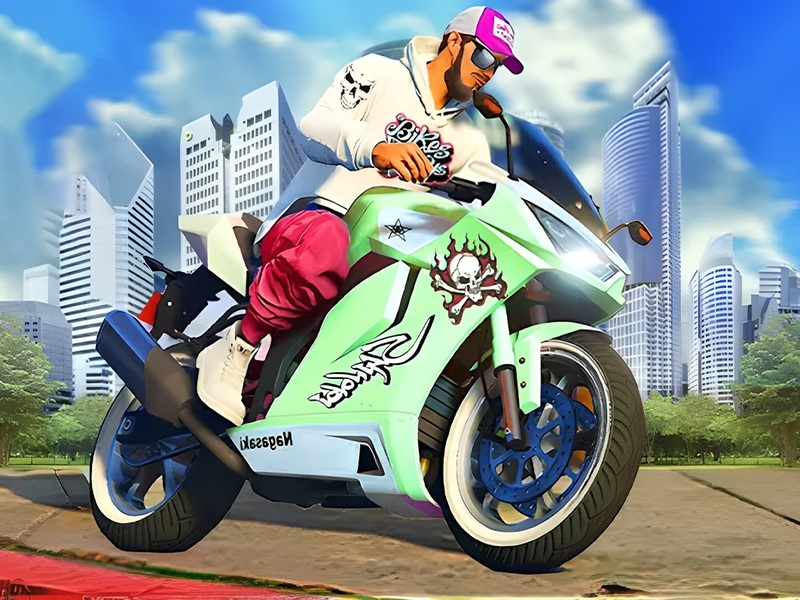 Hra Závodník na motocyklu: Chaos Road