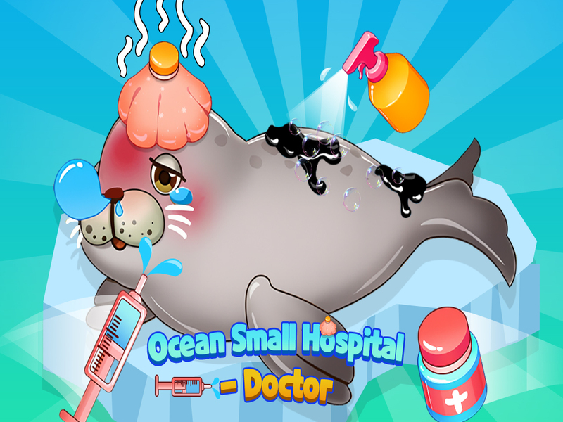 Hra Malá nemocnice v oceánu: Doktor