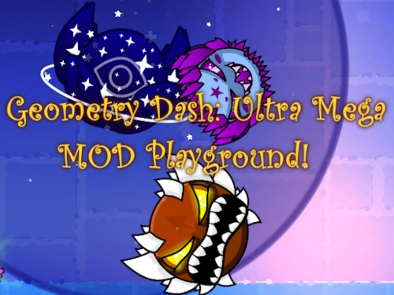 Hra Geometry Dash: Ultra Mega Mod Game web!