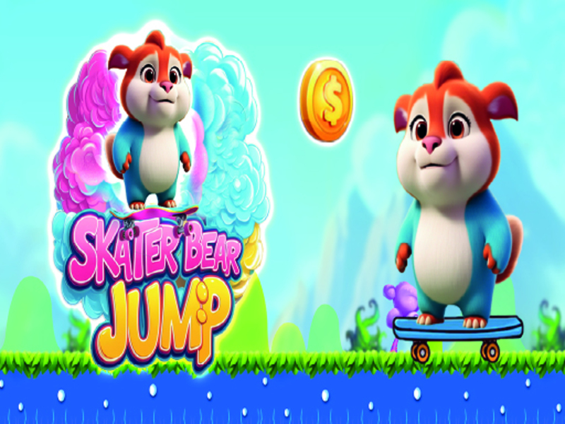 Hra Bear Bruater skočí
