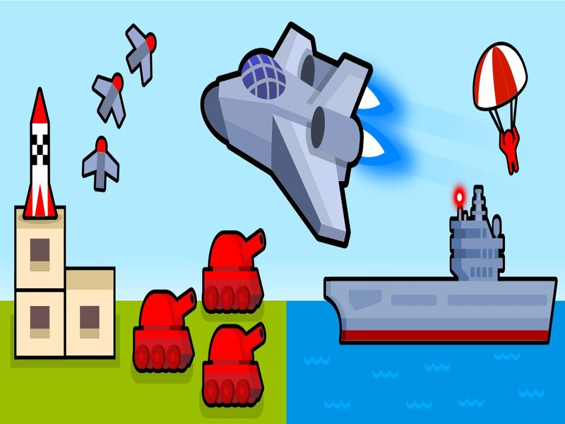Hra Bomber: 2d rána vzduchu