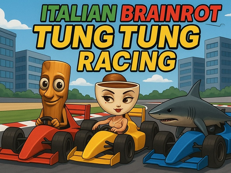 Hra Italský mozek: Tung Tung Racing
