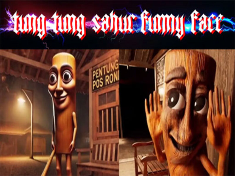 Hra Tung Tung Sahur legrační čenich