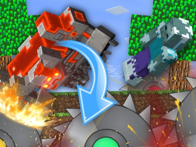 Hra Mobs Farm in Minecraft