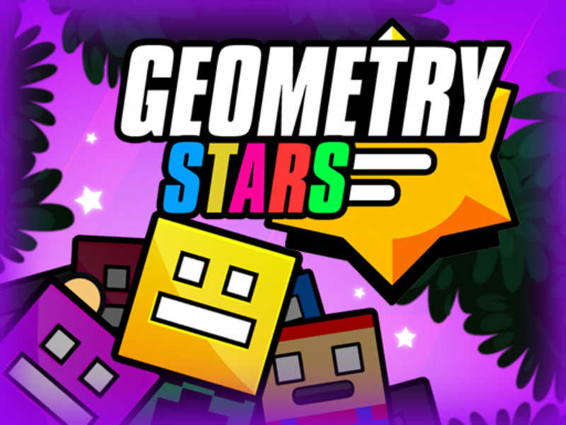Hra Geometrie pomlčky: Geometrie hvězd