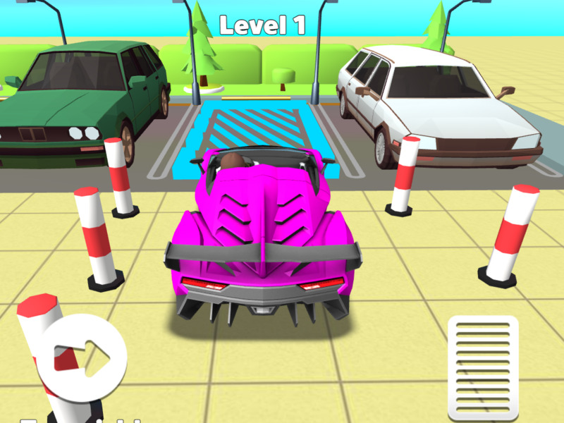 Hra Parkovací simulátor skutečného automobilu