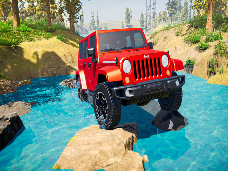 Hra Síň jeep simulátoru