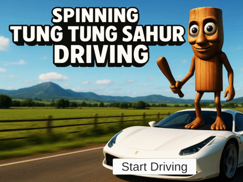 Hra Rotation Tung Tung Sahur Driving