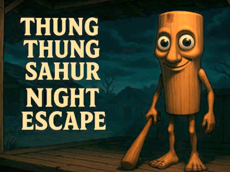 Hra Tung Tung Sahur Night Escape