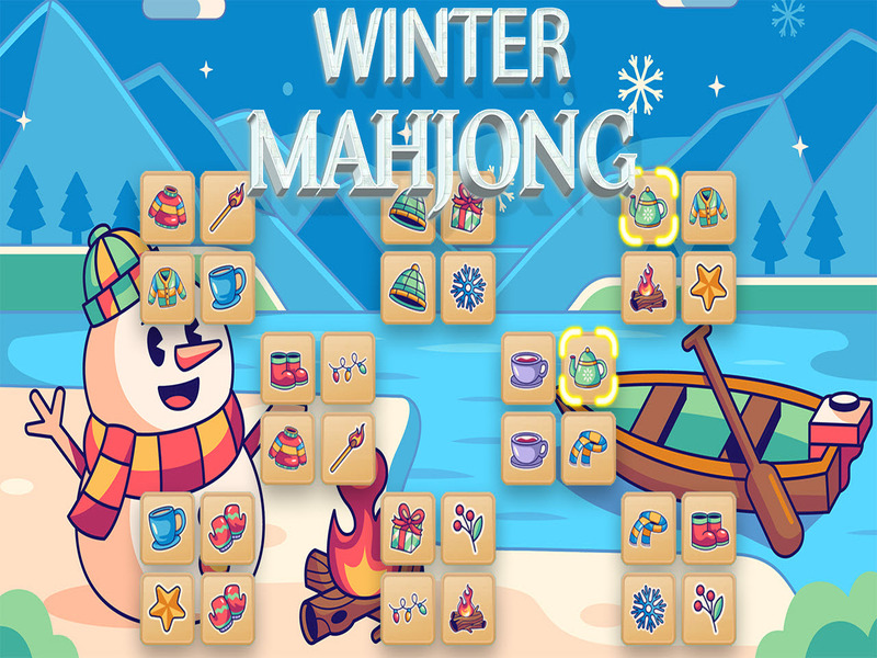 Hra Zima Majong