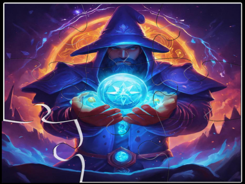 Hra Puzzle: Wizard