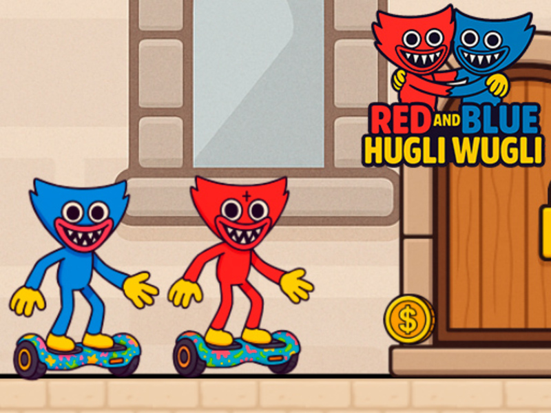 Hra Červená a modrá haggi waggie