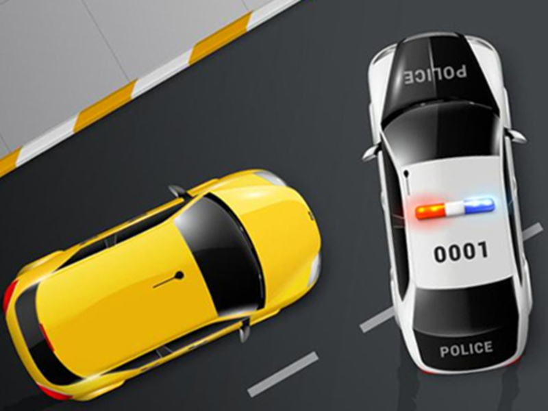Hra Policejní pronásledování driftem