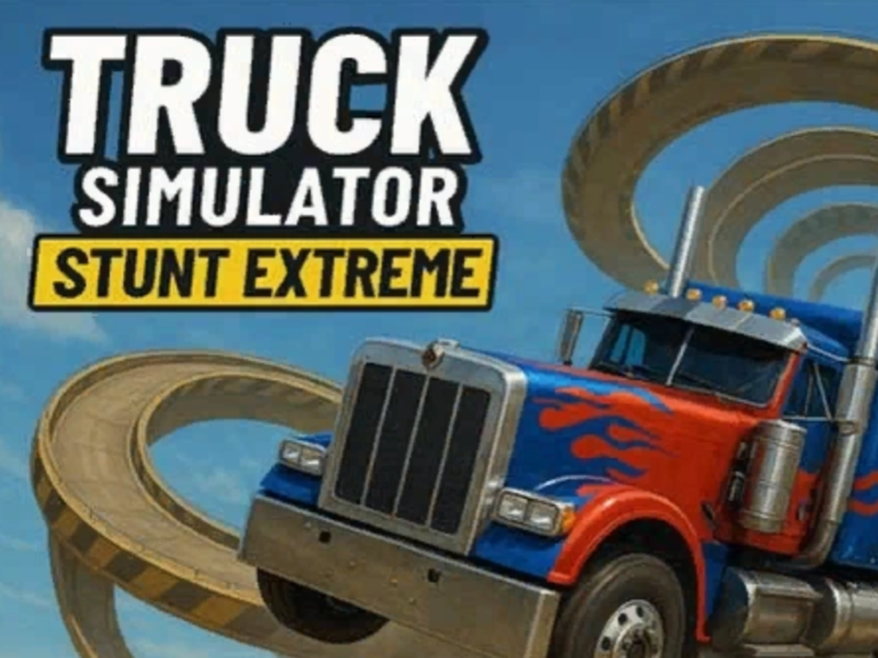 Hra Simulátor kamionu: extrémní trik