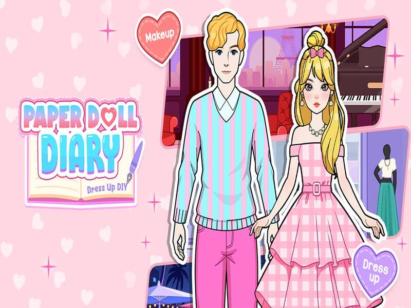 Hra Papírový deník: Outfits pro kutily